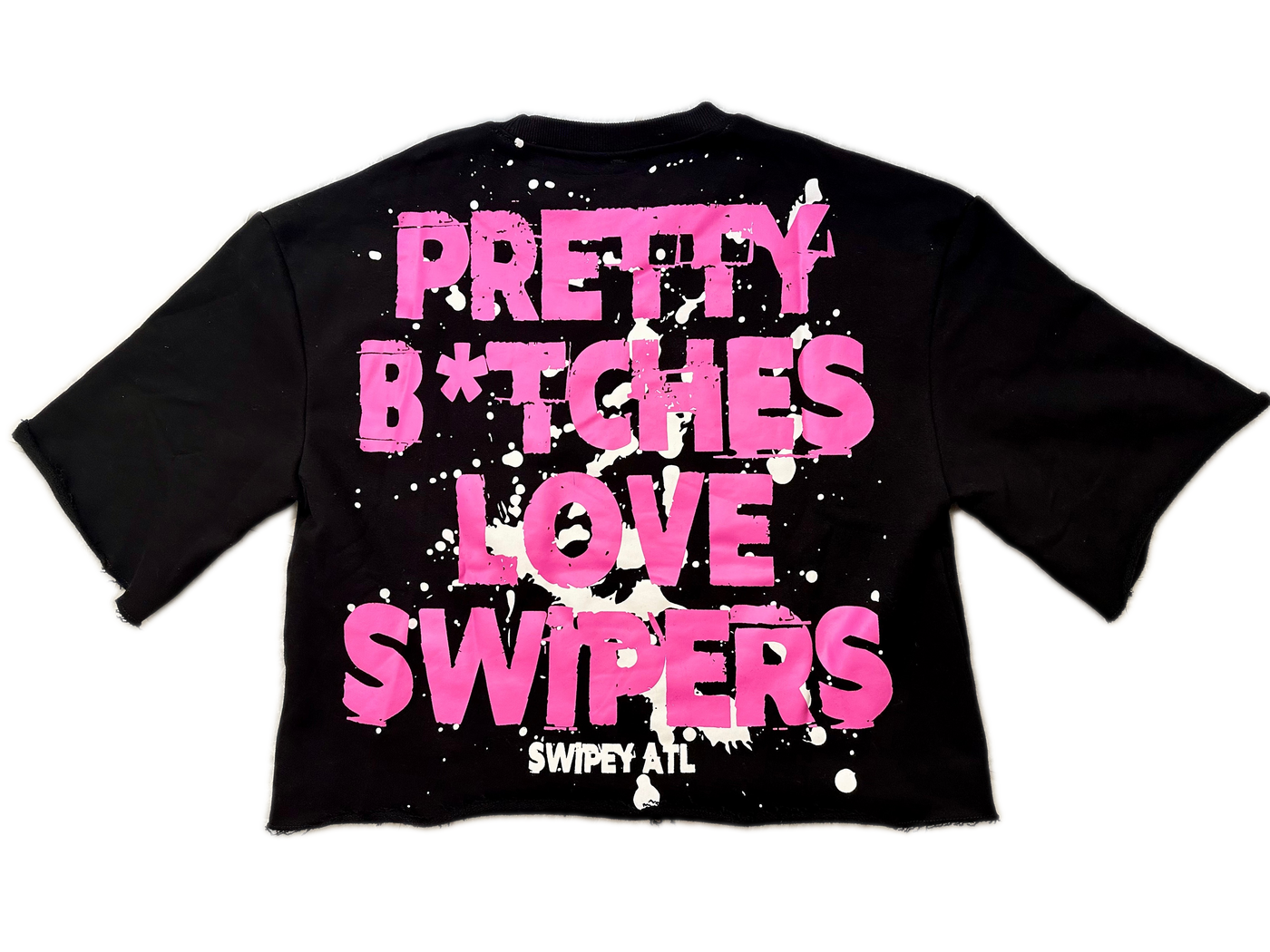 Pink PBLS Cropped Tee