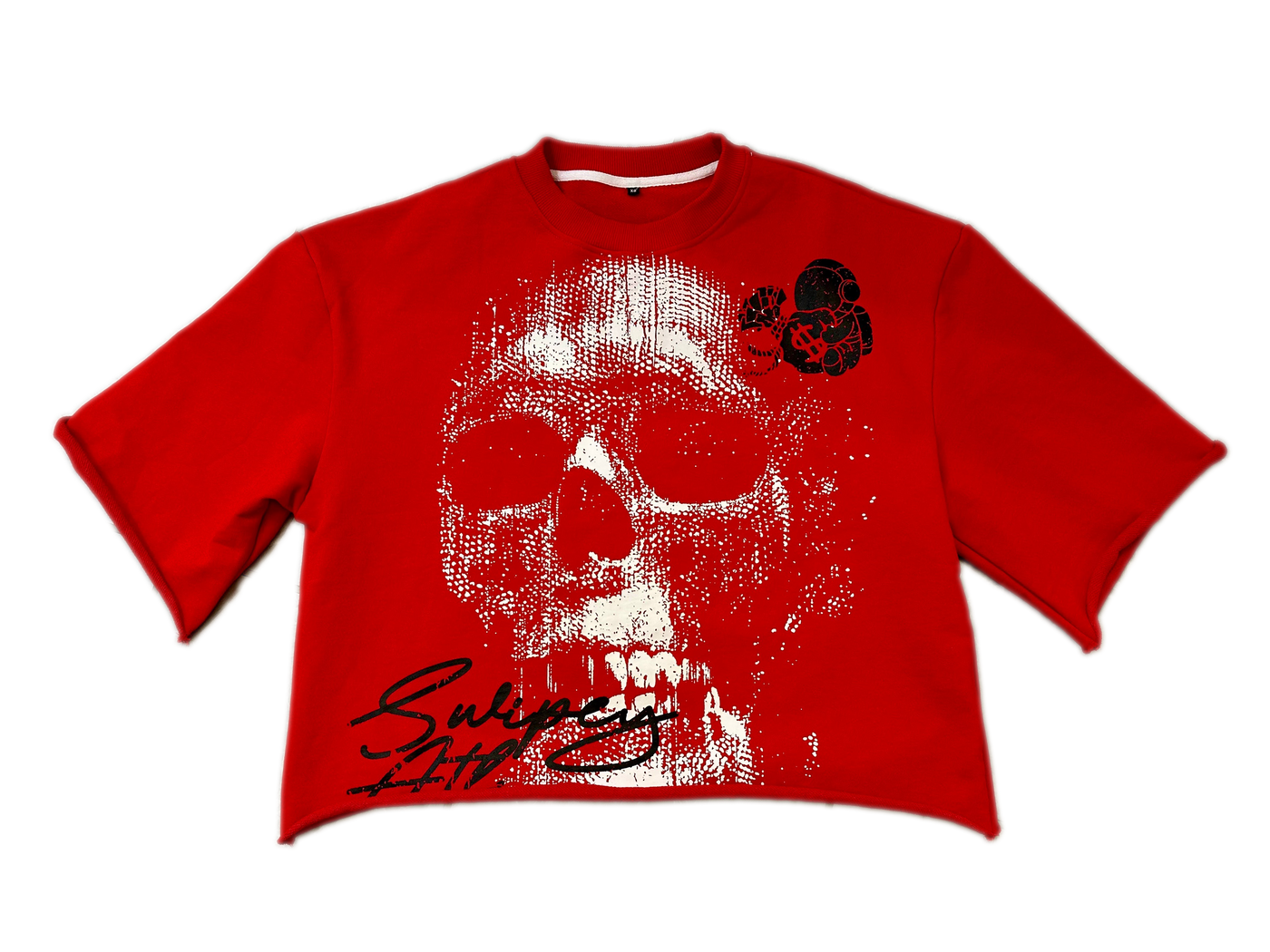 Red Dead Space Cropped Tee