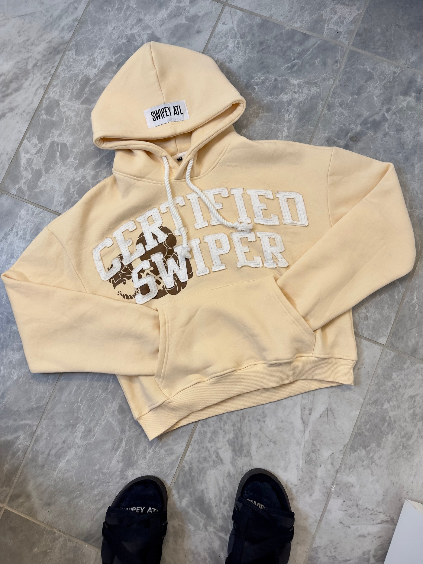 Cream Certified Swiper Hoodie