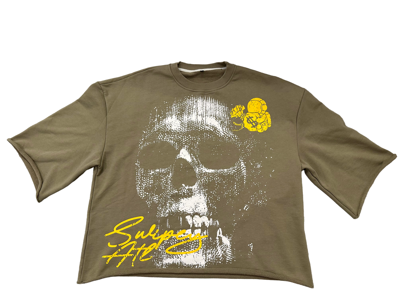 Sage Green Dead Space Cropped Tee