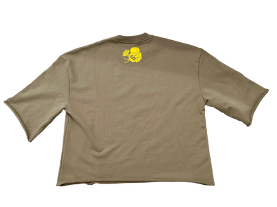 Sage Green Dead Space Cropped Tee